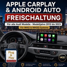 ✨ f. Audi MHI2|Q Apple Carplay & Android Auto |MMI MIB2| Nachrüstung Update SD