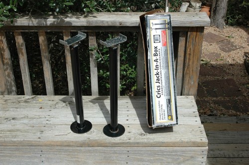 TWO STROMBERG CARLSON 10,000 LB. JACK-IN-A-BOX JB-20 RV SLIDE OUT STABILIZERS