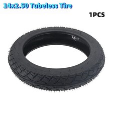 14x2.50 Pneumatic Tubeless Tire For 14 Inch Electric Scooter Bicycle Bike Wheel 14x2.50 Pneumatic Tubeless Tire For 14 Inch Electric Scooter Bicycle Bike Wheel