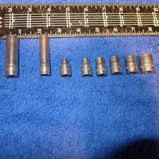 Sk Wayne Tools 14 Drive Socket Lot. See Pics Read Description Sk Wayne Tools 14 Drive Socket Lot. See Pics Read Description