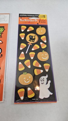 StickityDooDa Halloween Stickers 2 Packs American Greetings 52 Stickers - Picture 3 of 4