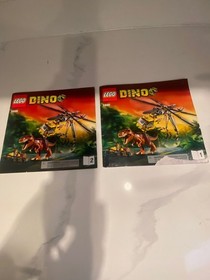 LEGO DINO 5886 T-REX HUNTER 2012 Only Helicopter is available, missing pieces