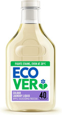 Ecover Concentrated Colour Laundry Detergent, Laundry 1 X 40 Washes, 1 X 1.43L 6.77 per litre