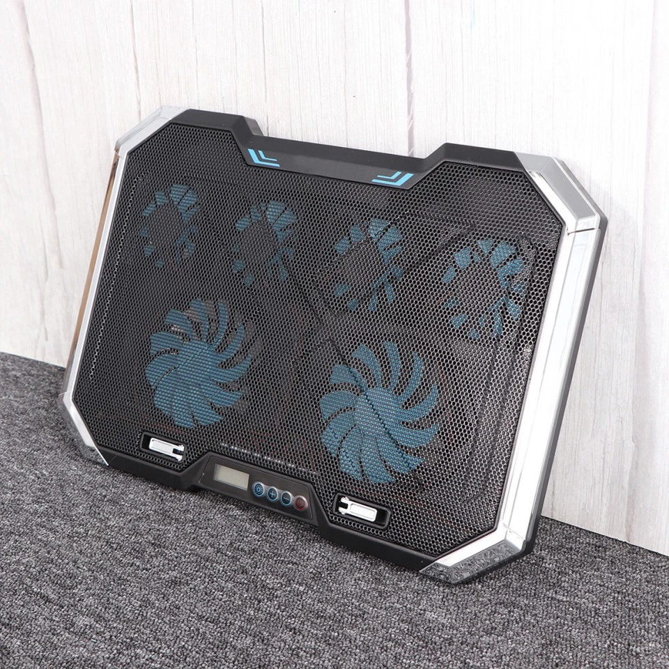 Stumm-Laptop-Kühlmatte einstellbar RGB-Notebook-USB-Kühler-Computer-Ständer - Bild 3 von 4