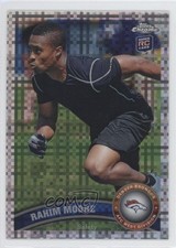 2011 Topps Chrome X-Fractor Rahim Moore #44 0c4
