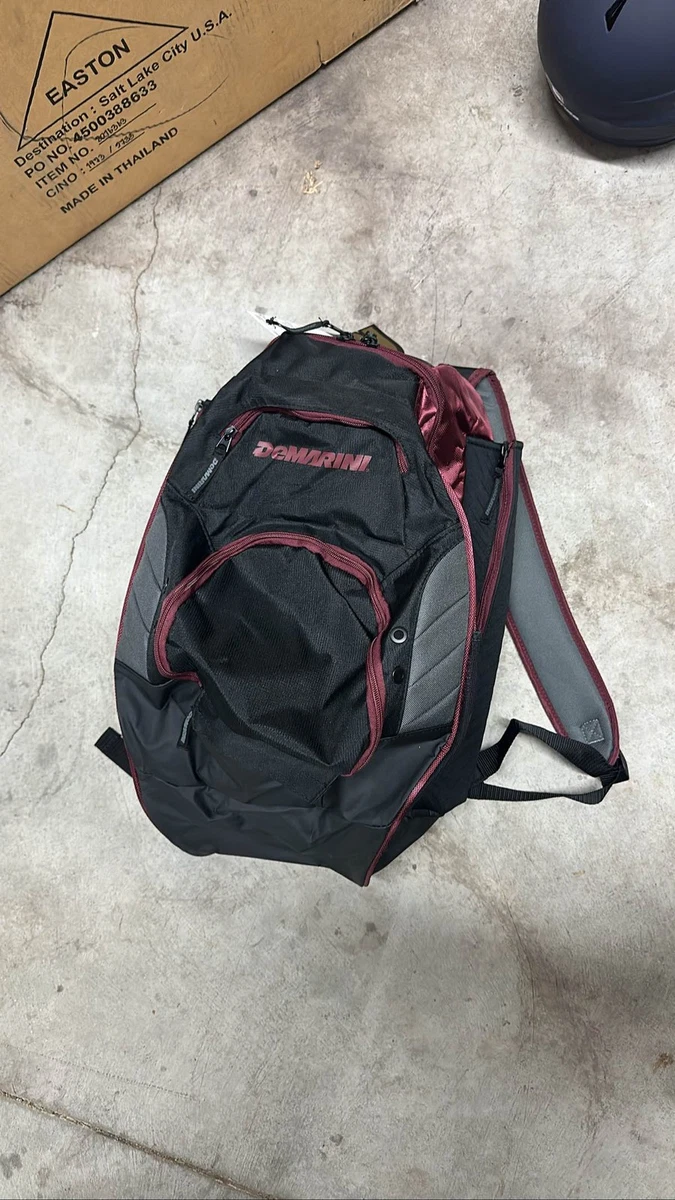 Sac à Dos DeMarini OG Bat Pack Pour Adulte, Baseball/softball, Noir/rouge, Nylon, Occasion