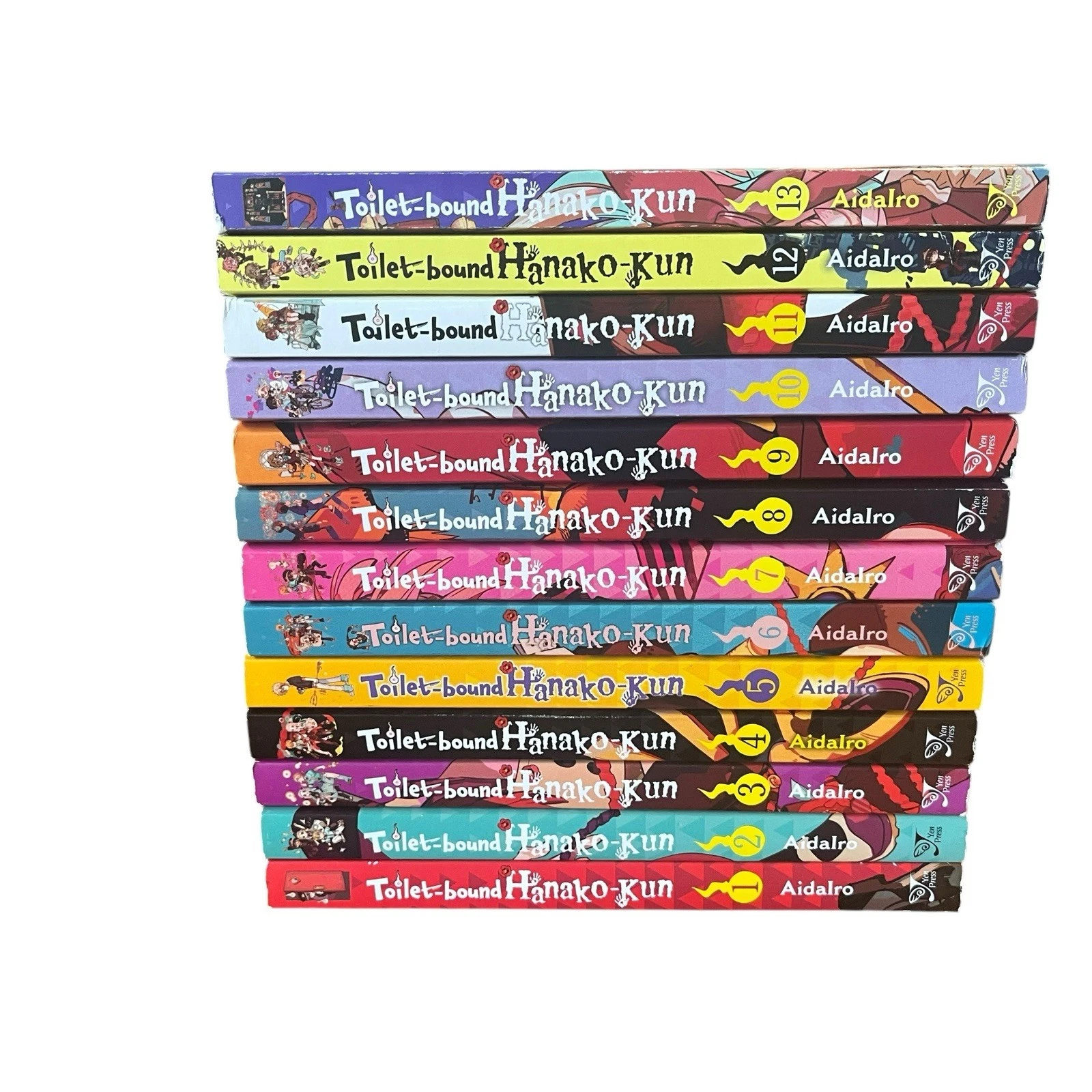 Toilet-Bound Hanako-Kun English Manga Lot Volumes 1-13 Aidairo cover
