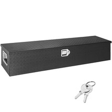 Truck Bed Truck Tool Box In Diamond Plate Aluminum Heavy Duty With Side Handle A Truck Bed Truck Tool Box In Diamond Plate Aluminum Heavy Duty With Side Handle A