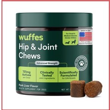 Hip  Joint Dog Chews 60 Ct Glucosamine Chondroitin MSM Small/Medium Dogs
