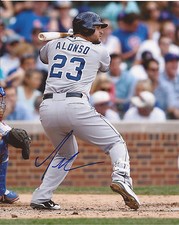 YONDER ALONSO #23 SAN DIEGO PADRES SIGNED AUTOGRAPH 8X10 PHOTO W/COA