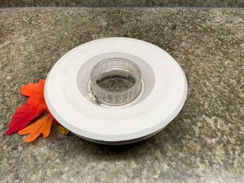 Vtg WHITE Hamilton Beach Blender 632-1 2 Lid Cover Replacement Part OEM w/cup