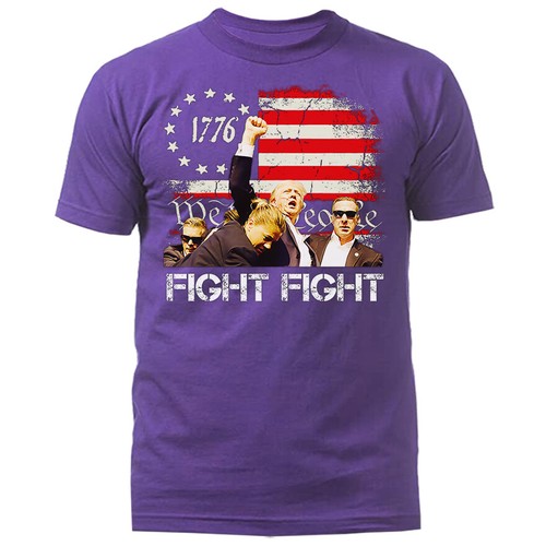 Donald Trump Rally Shooting Trump 2024 ¡Lucha! Camiseta política - Imagen 14 de 17