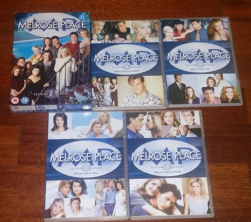 DVD MELROSE PLACE STAGIONI 1 E 2 IN LINGUA ORIGINALE INGLESE REGIONE 2 - Foto 4 di 4