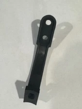 ! VINTAGE BICYCLE BIKE REFLECTOR BRACKET BLACK 4 FRONT MOUNT ON FORK BEHIND BRAK