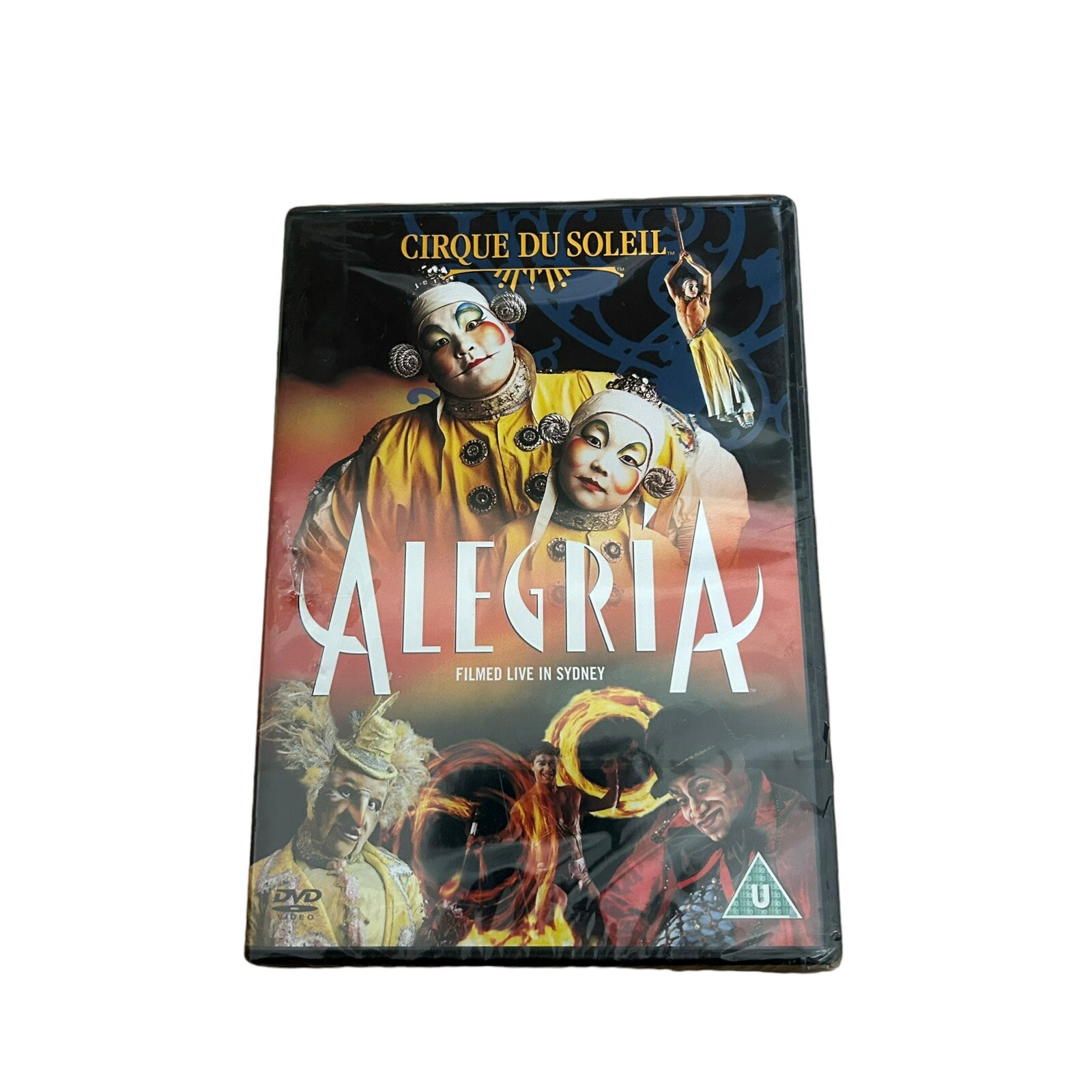 CIRQUE DU SOLEIL - Alegria filmed In Sydney Australia (2005) New And Sealed