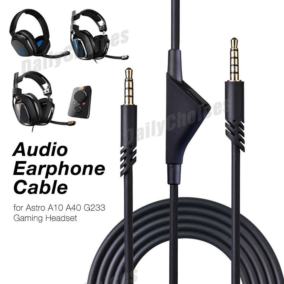 Aux Cord Astro A10 Headphone Cable Astro A40 Astro A10 Aux Cord