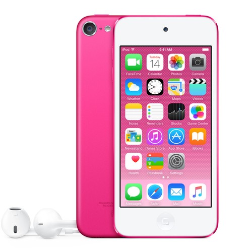 Apple iPod Touch 6th Generation Gen 32GB Pink - MP3 MP4 Music Player Bundle