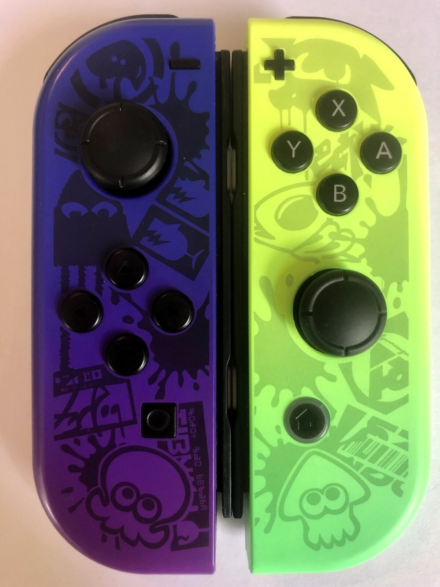 Splatoon 3 Joy Con - Nintendo Switch Controllers | eBay UK