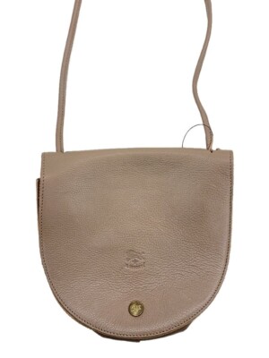 IL BISONTE Shoulder Bag Leather Beige