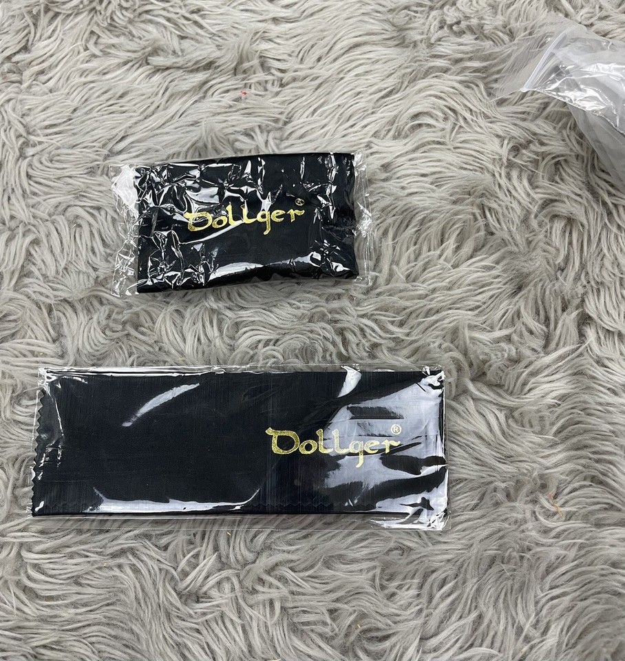 Dollger Retro Oversized Square Sunglasses w/ Cleaning Cloth & Storage