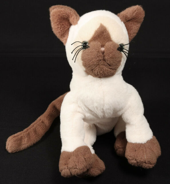 Webkinz Siamese Cat Kitty Stuffed Animal Plush HM160 GANZ for sale online | eBay