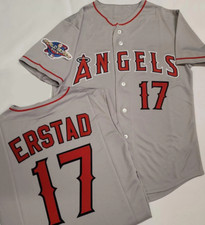 Darin Erstad 2002 Baseball Jersey GRAY New Jersey Unisex Jersey S-5XL CG2589