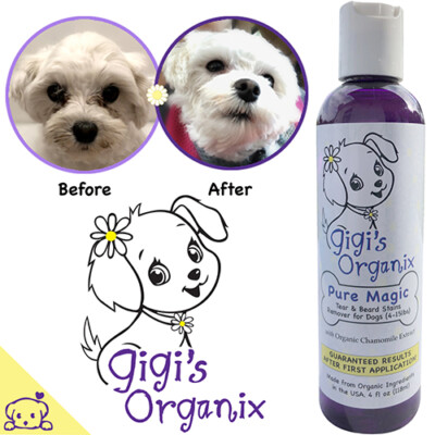 Gigi's Organix ''Pure Magic'' Tear Stains Remover for Small Dogs 4oz