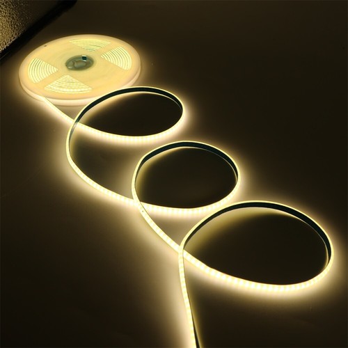 COB LED Strip 320 LEDs High Density Flexible COB LED Lights DC12V 24V RA80 10mm - Picture 18 of 26