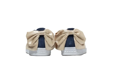 Puma Suede Bow Varsity Women's Blue Gold 367732 02 UK 4.5 Eur 37.5 - RRP:£89.99 - Picture 8 of 11