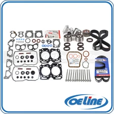 Full Head Gaskets Bolts Set Timing Belt for 00-03 Subaru Impreza 2.5L H4