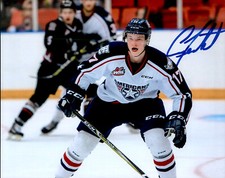 Carson Focht Signed Autographed 8x10 Photo Tri-City Americans