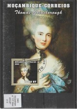 Bloc timbre MOZAMBIQUE n° YT 69AB° tableau Gainsborough