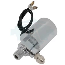 200 PSI Silver Solenoid Valve For Train Horn Air Tank Compressor ?" Air Tube 12V