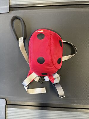 LittleLife Toddler Backpack with Child Safety Rein Ladybird Girls
