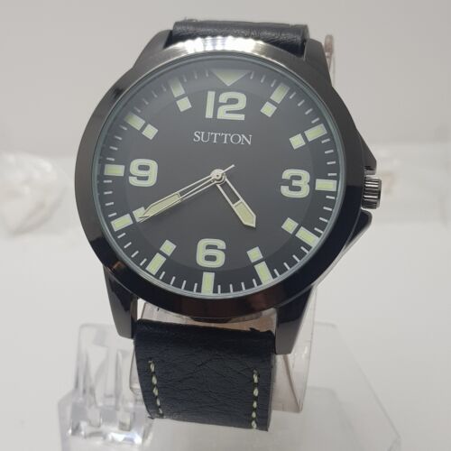 Sutton Quartz Analog Watch Japan Movement Fast Shipping....NEW BATTERY - Picture 3 of 9