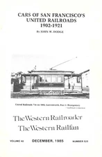 The Western Railroader 525 De 1985 San Francisco United Railroad Cars California