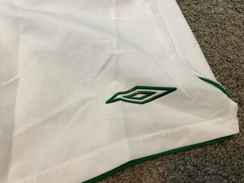 UMBRO MENS IRELAND NATIONAL IRISH PANTALONES SHORTS FOOTBALL SOCCER SIZE S SMALL - 第 3/11 張圖片