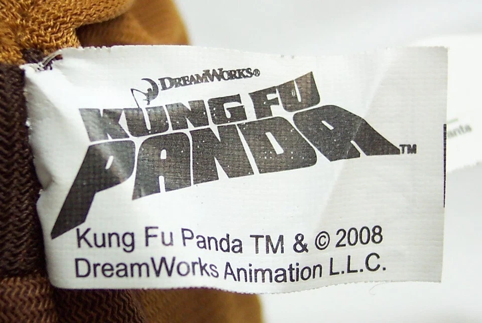 Juguete de peluche DreamWorks Kung Fu Panda Master Shifu 11" 2008 Foto 4 de 4