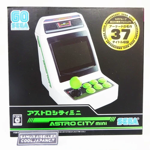 SEGA Spielekonsole ASTRO CITY Mini 1/6 1990er Spiele 36 Titel aus Japan