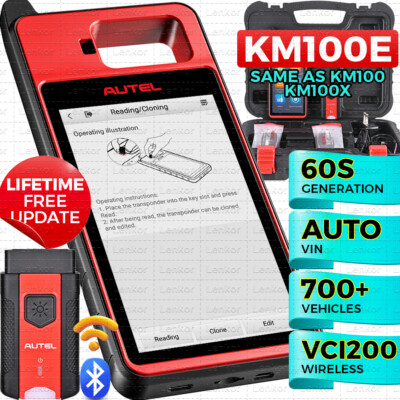 2025 Autel MaxiIM KM100 Key FOB PROGRAMMING Key Generation IMMObilizer 60sFaster
