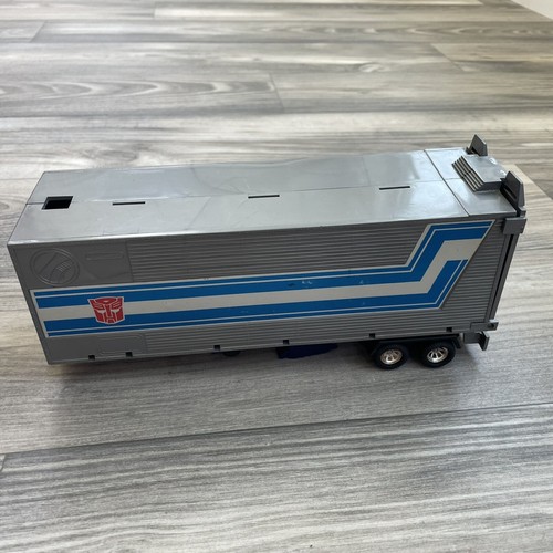 Transformers Optimus Prime G1 Trailer Only, Rubber Tires Hasbro VTG 1982 Japan - Picture 2 of 23