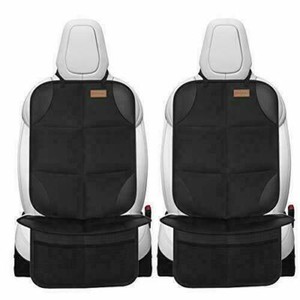 Smart eLF Child Car Seat Protector - Black (2-Pack)