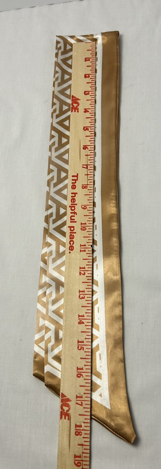 Scarf Hold Pattern Silky Rectangular Ladies Light… - image 5