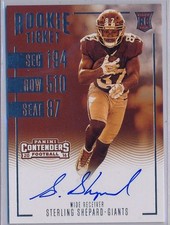 2016 Panini Contenders Football Cards - SP/SSP Print Runs Added 19