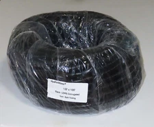 HydroMaxx 100-Foot  Black 1/2" Corrugated Non-Split Tubing / Wire Loom Brand NEW