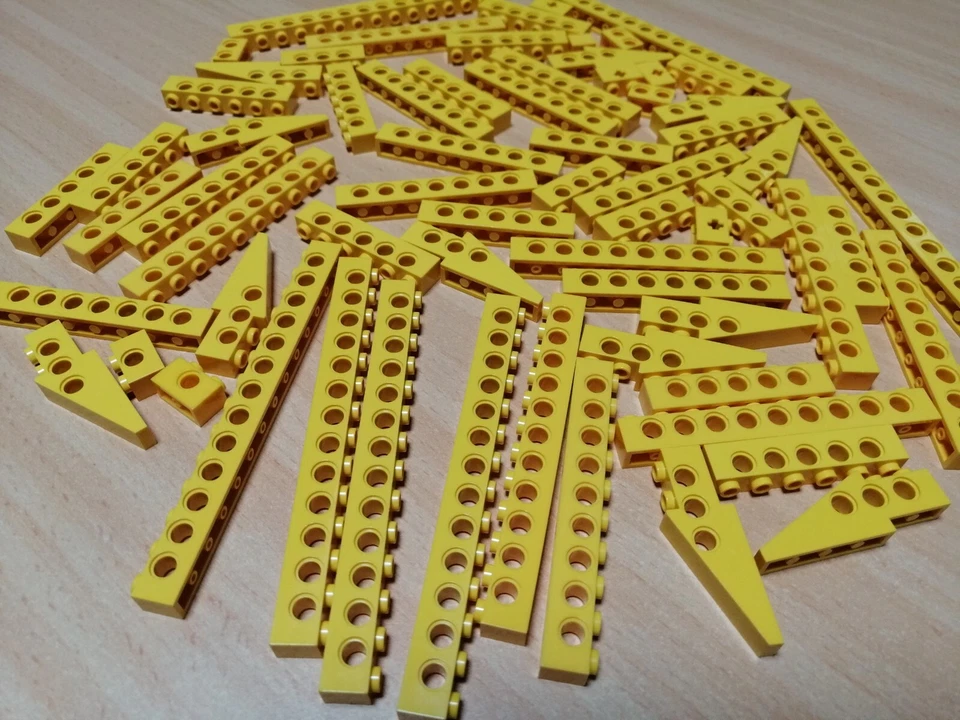 LEGO Technic Konvolut Lochstangen Lochsteine gelb / Technik - Bild 3 von 4