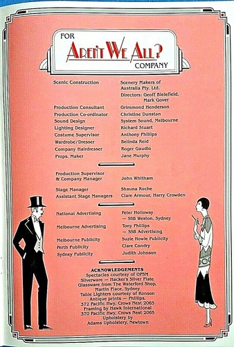 PROGRAMA DE TEATRO FIRMADO REX HARRISON, CLAUDETTE COLBERT+ - Imagen 9 de 12
