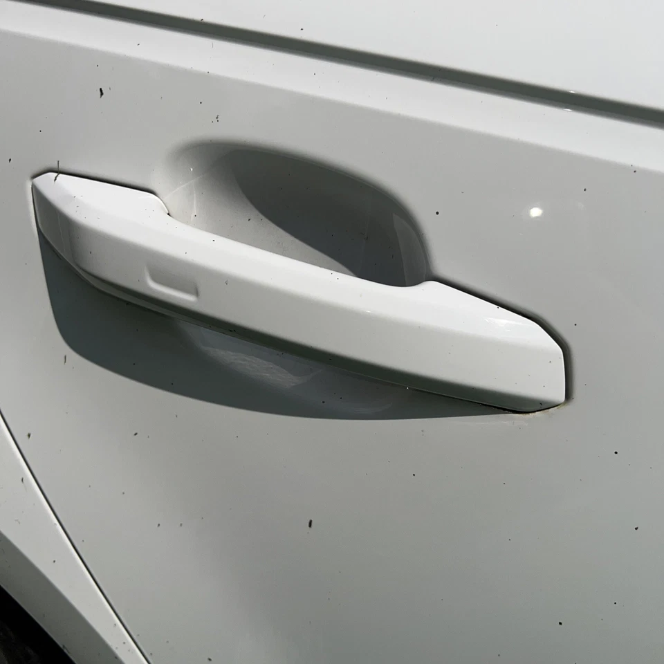 Carcasa de puerta trasera derecha pasajero Audi A4 Quattro 17 blanca con interior Foto 2 de 4