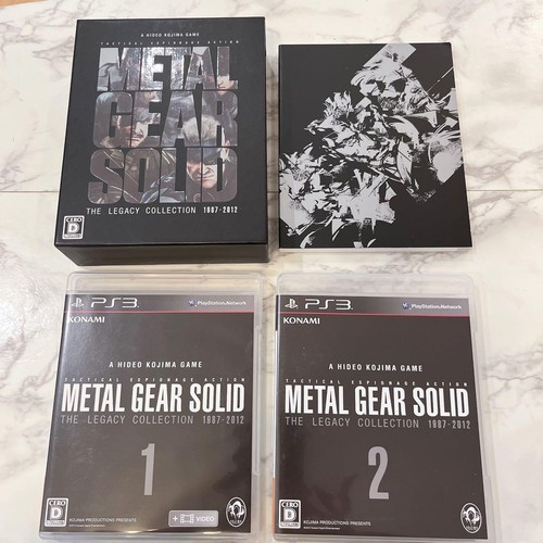 Metal Gear Solid Legacy Collection PS3 Playstation 3 Japanisch Ver. Videospiel - Bild 4 von 5