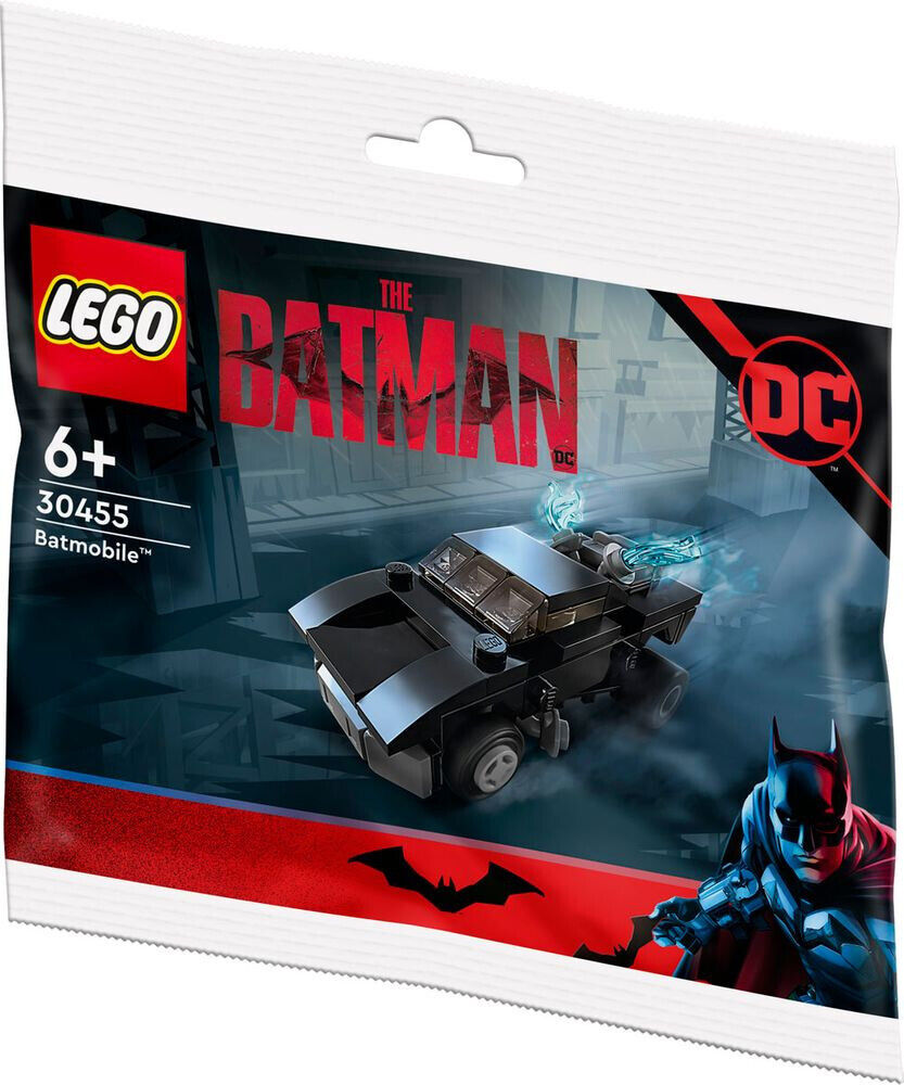 Lego 2022 The Batman Batmobile 30455 Poly Bag Complete Set Factory Sealed